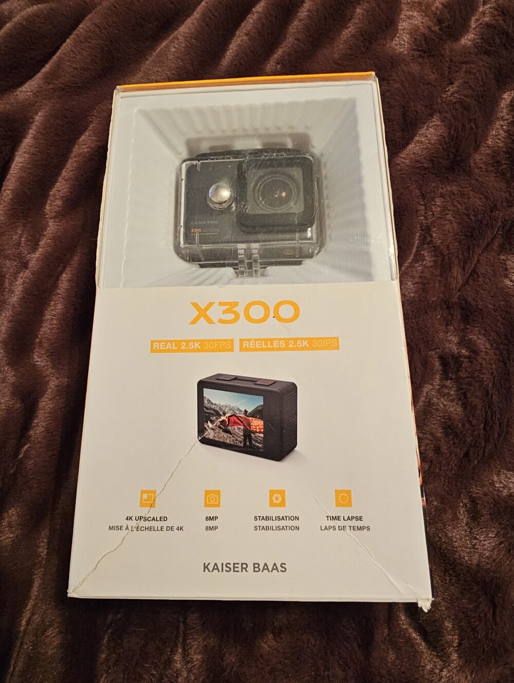 Kaiser Bass X300 Black Action Camera